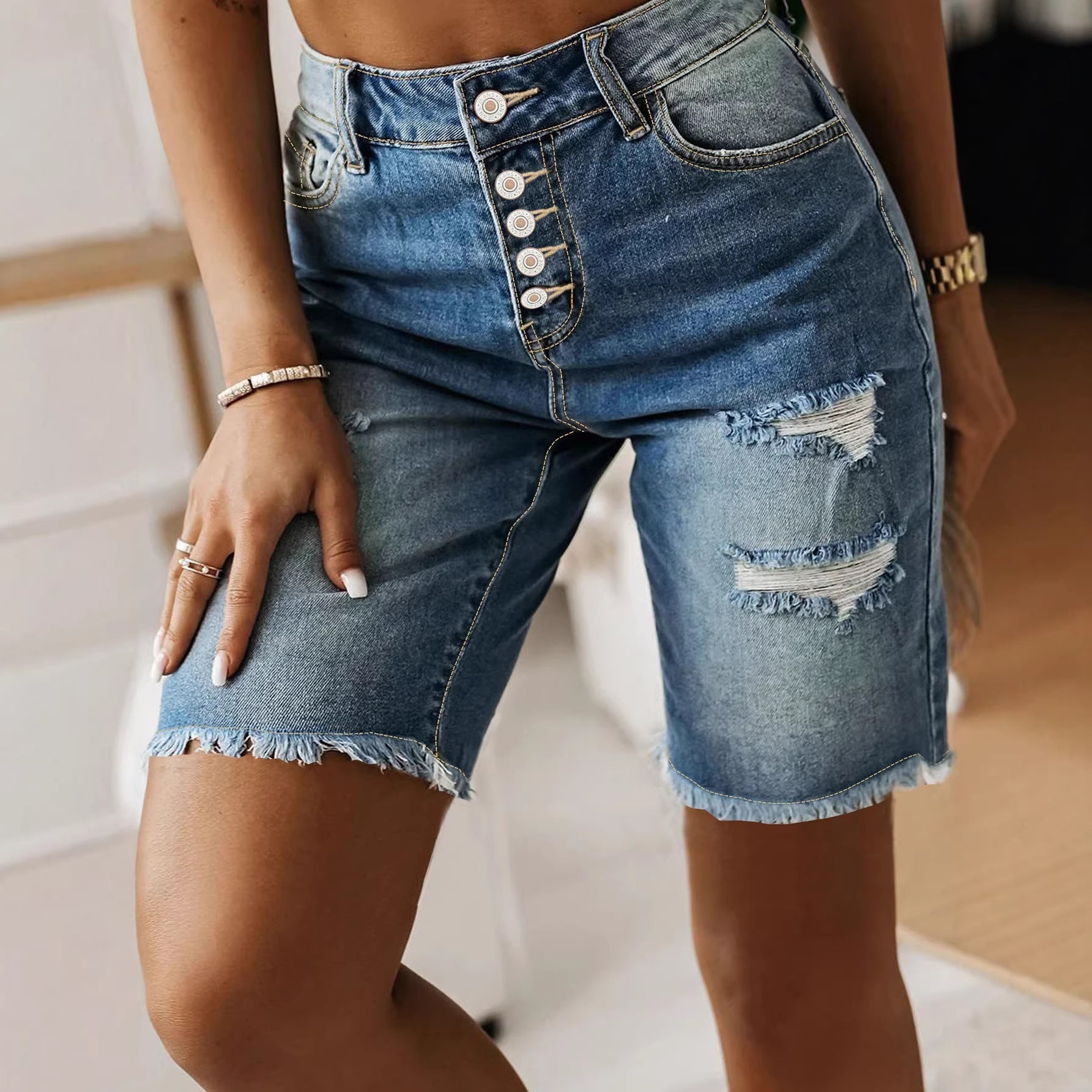 Cutton Capri Shorts