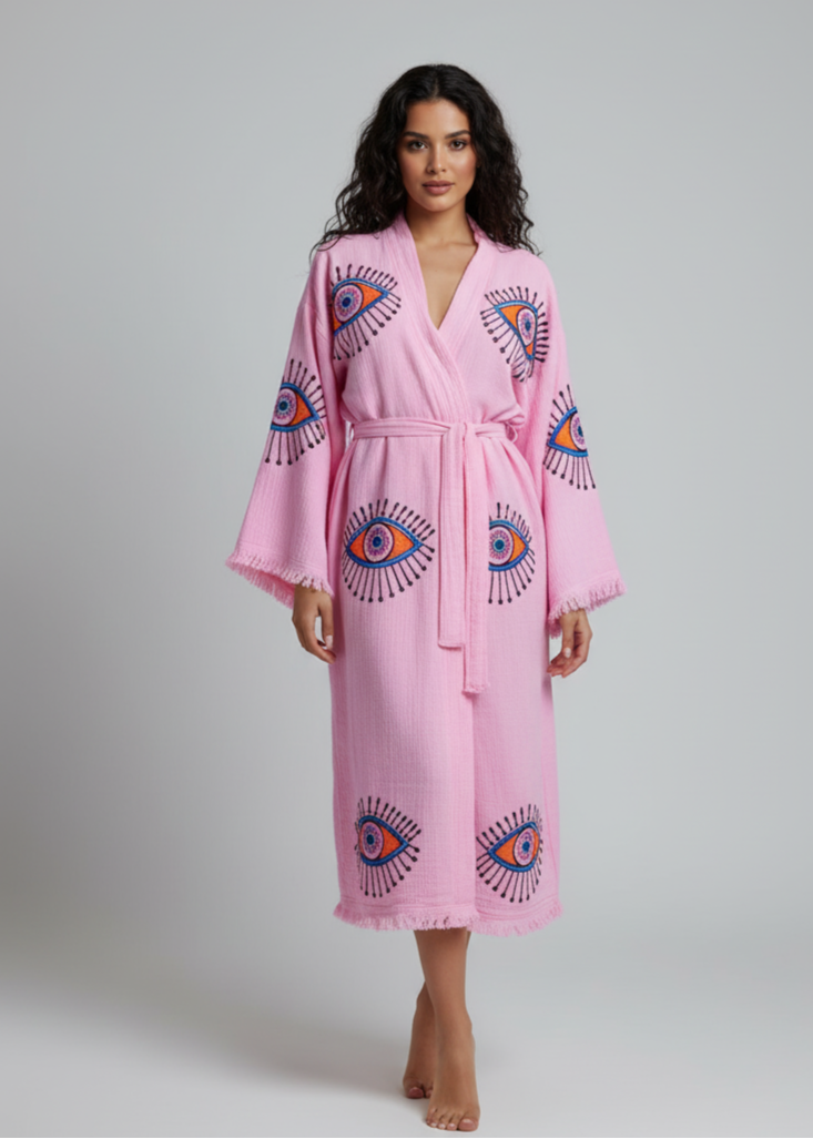 All Eyes On Me Kimono Natural