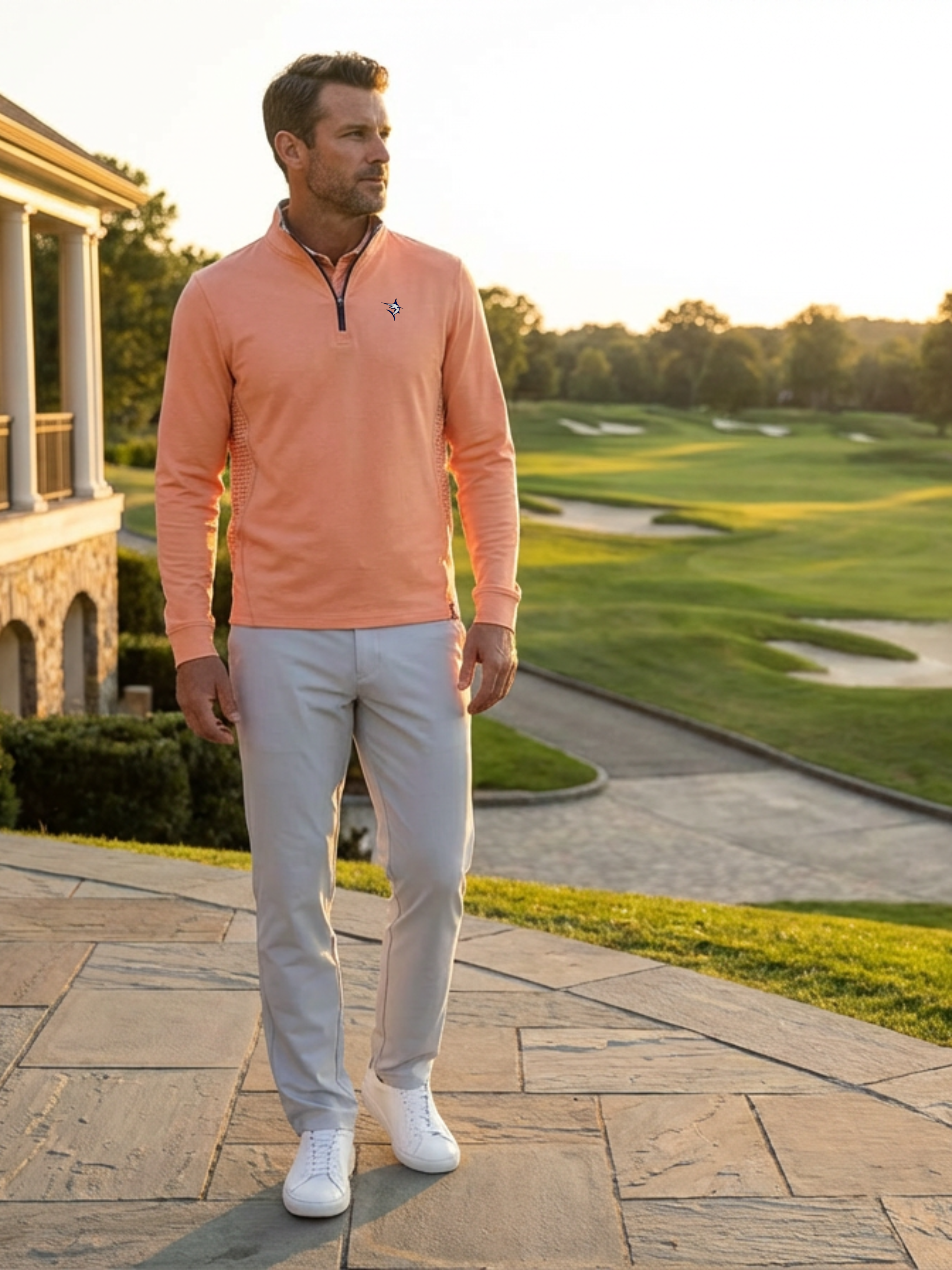 Matcha Performance Quarter Zip