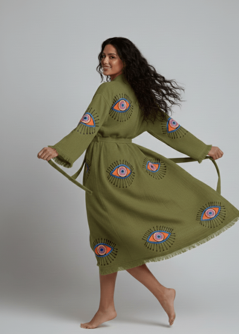 All Eyes On Me Kimono Natural