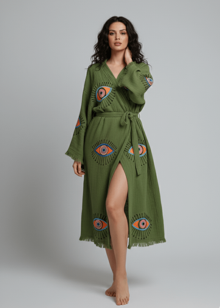 All Eyes On Me Kimono Natural