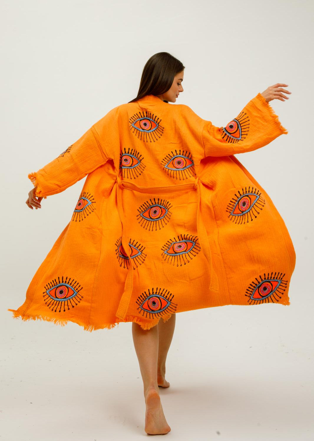 All Eyes On Me Kimono Natural