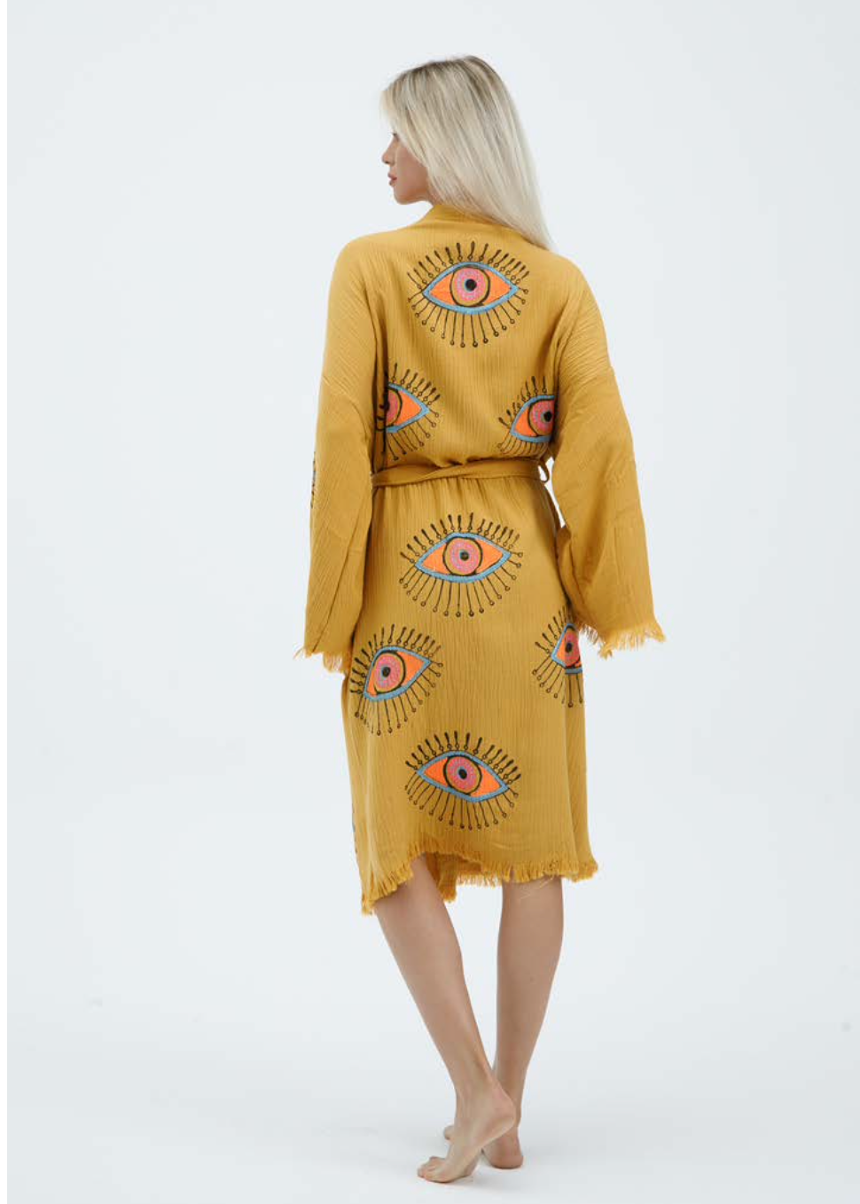 All Eyes On Me Kimono Natural