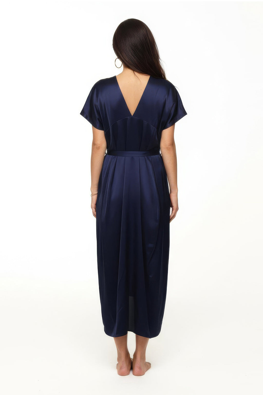 The Silk Kaftan Shift Dress